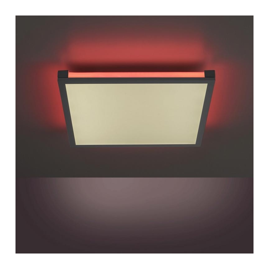 Leuchten Direkt 11621-18 - Lámpara de techo LED RGB regulable MARIO LED/24W/230V 2700-5000K + mando a distancia