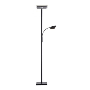 Leuchten Direkt 11710-18 - Lámpara de pie LED regulable HANS LED/21,5W/230V + LED/4W