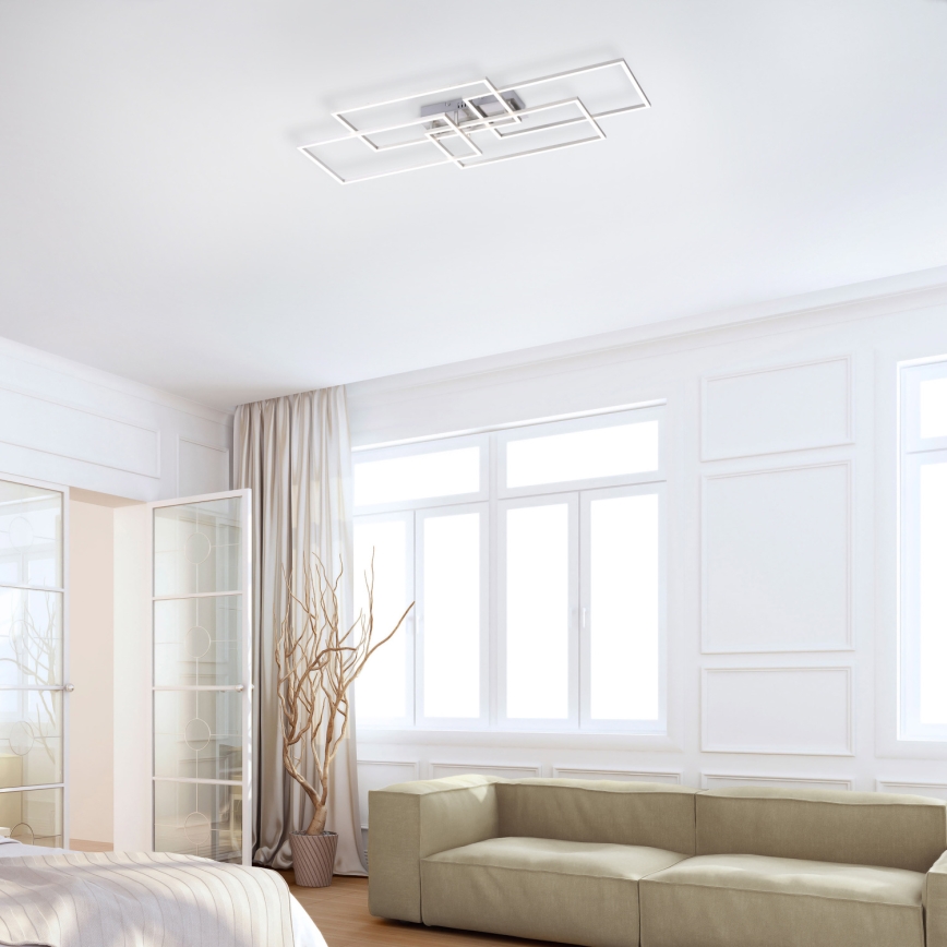 Leuchten Direkt 14150-55 - LED Plafón regulable IVEN 3xLED/13W/230V + CR