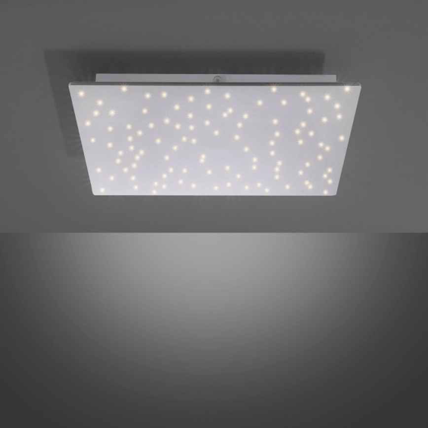 Leuchten Direkt 14671-55 - Plafón LED regulable SPARKLE LED/18W/230V 2700-5000K + mando a distancia