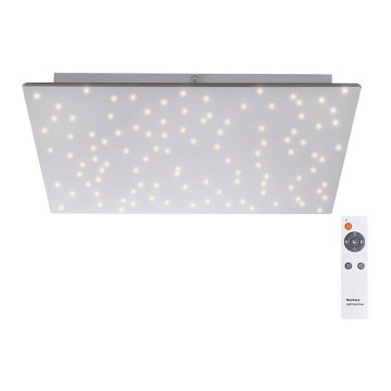 Leuchten Direkt 14671-55 - Plafón LED regulable SPARKLE LED/18W/230V 2700-5000K + mando a distancia