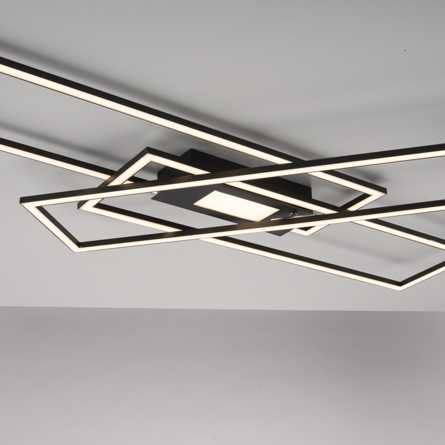 Leuchten Direkt 14693-18 - Lámpara de techo LED regulable ASMIN LED/48W/230V + mando a distancia