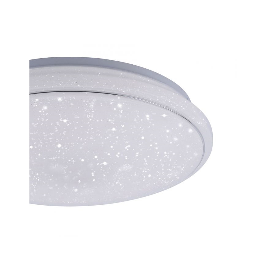 Leuchten Direkt 14743-16 - Plafón LED RGB regulable JUPI LED/28W/230V Tuya 2700-5000K + mando a distancia