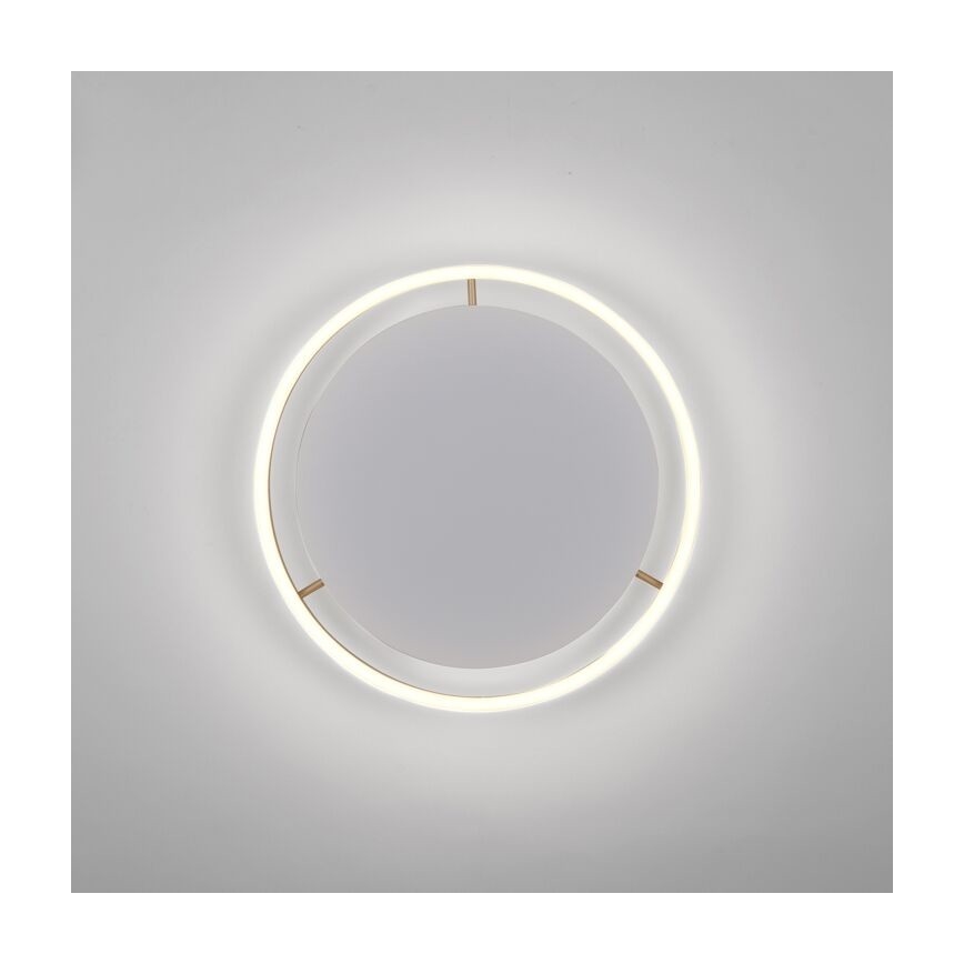 Leuchten Direkt 15392-60 - Plafón LED regulable RITUS LED/30W/230V latón