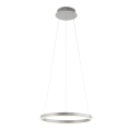 Leuchten Direkt 15393-95 - Lámpara de araña LED regulable RITUS LED/20W/230V cromo mate