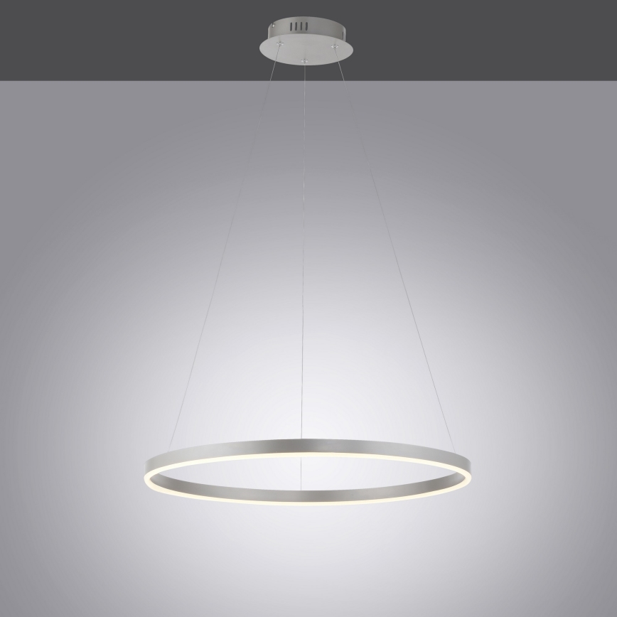Leuchten Direkt 15394-95 - Lámpara de araña LED regulable RITUS LED/30W/230V cromo mate