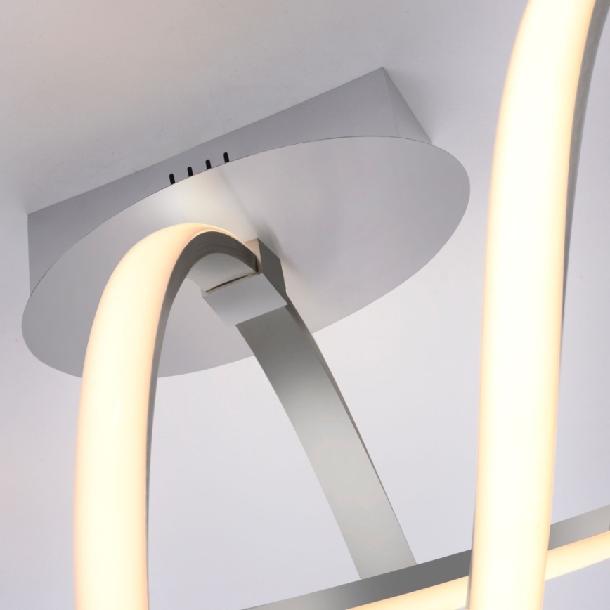 Leuchten Direkt 15403-95 - Lámpara de superficie LED regulable MARIA LED/16W/230V cromo mate