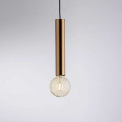 Leuchten Direkt 15617-60 - Lámpara colgante BRUNA 1xE27/60W/230V latón
