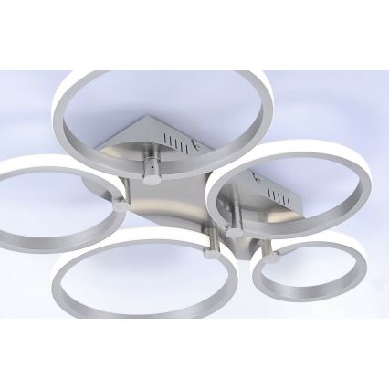 Leuchten Direkt 12112-55 - LED Lámpara de techo de superficie JOHANNA 2xLED/11,5W/230V+2xLED/9W+LED/7W