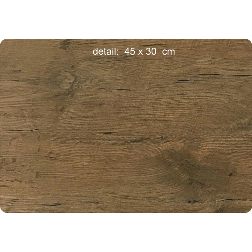 Li-Go 5589/A/DUB2 - Decoración mural LED regulable LED/10W/5V 30000 mAh 110x50 cm roble/Montañas con pájaros