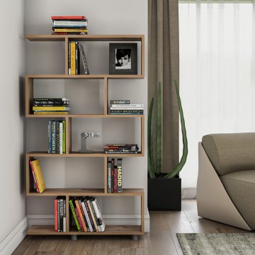 Librería ELIF 156x90 cm marrón