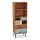 Librería MEZO 180x60 cm roble Wotan