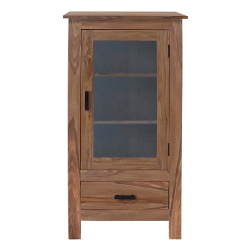 Librería RAMI 120x60 cm madera maciza/palisandro