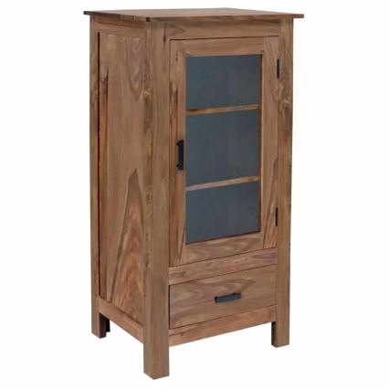 Librería RAMI 60x120x45 cm en madera maciza de palisandro