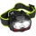 Linterna frontal LED recargable y regulable con sensor y luz roja 2xLED/5W/5V/3xAAA IP65 500 brillante 1200 mAh