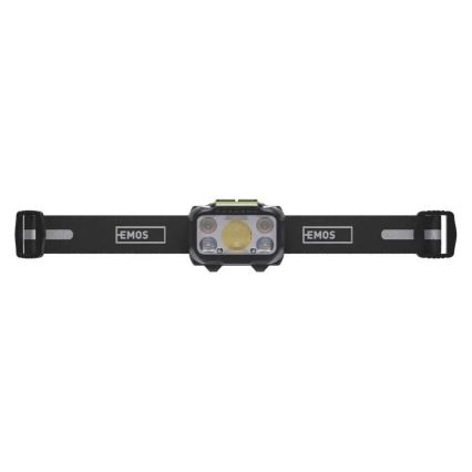 Linterna frontal recargable LED regulable / 3xAAA / 1000 mAh 3,7V