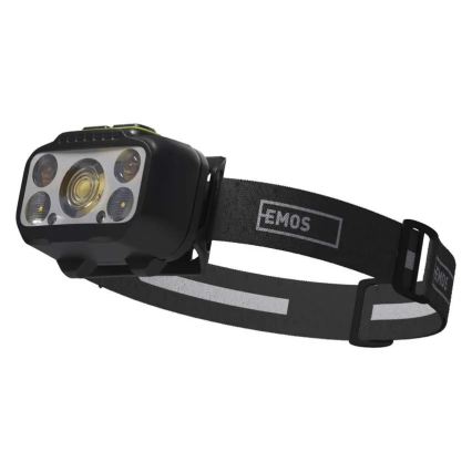 Linterna frontal recargable LED regulable / 3xAAA / 1000 mAh 3,7V
