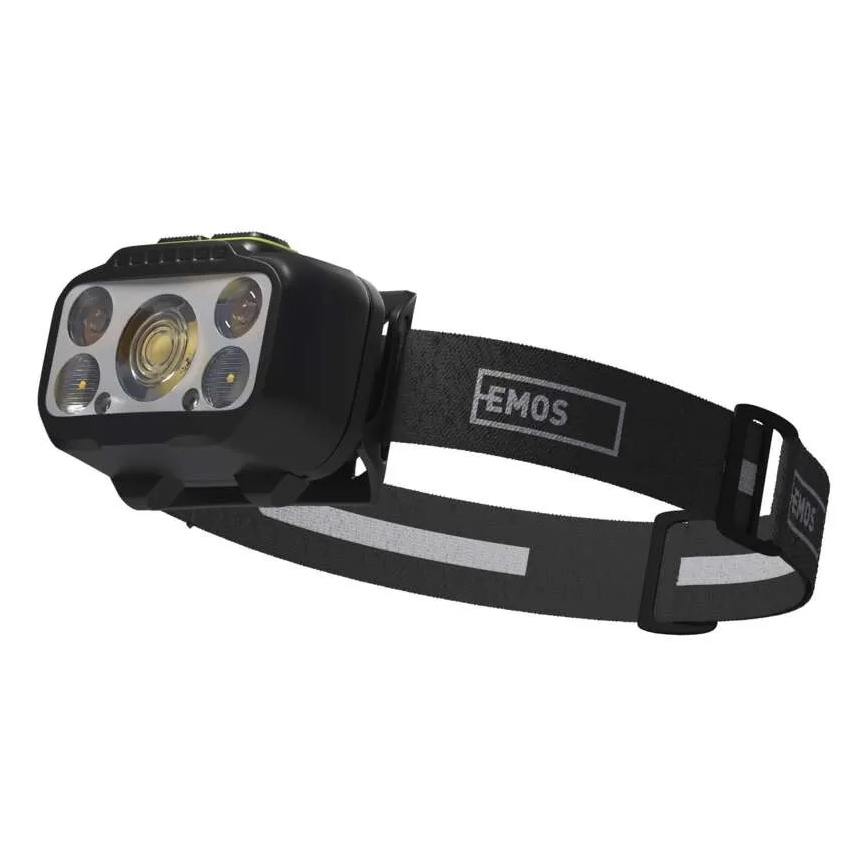 Linterna frontal recargable LED regulable / 3xAAA / 1000 mAh 3,7V