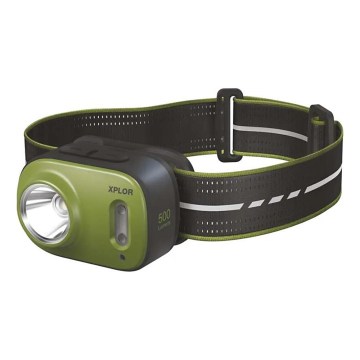 Linterna frontal recargable LED/USB 1600 mAh IPX6