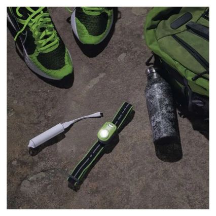 Linterna frontal recargable LED/USB 1600 mAh IPX6