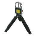 Linterna multifuncional recargable LED con soporte LED/USB-C 400 mAh