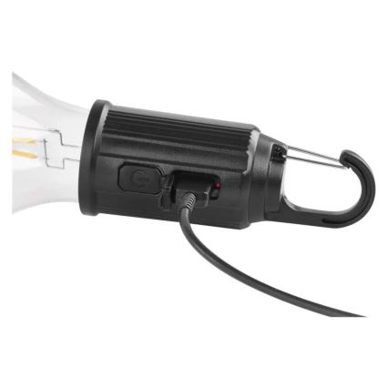 Linterna recargable LED con puerto USB, IP44, 90 lm, 400 mAh
