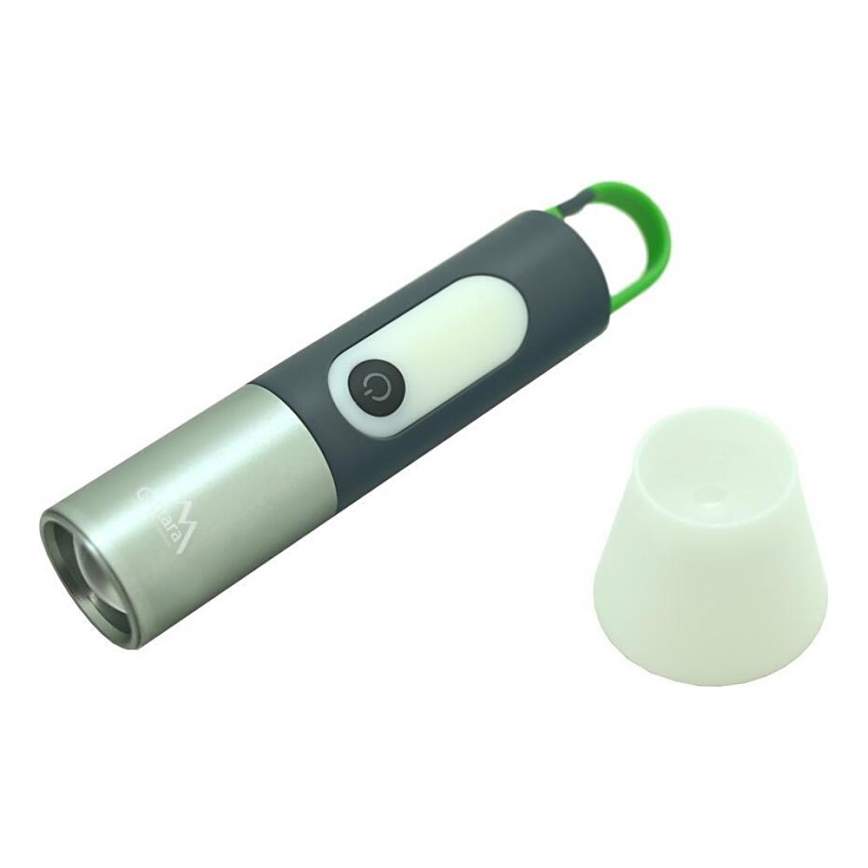 Linterna recargable LED LED/10W/3,7V 750 lm 10h 1500 mAh