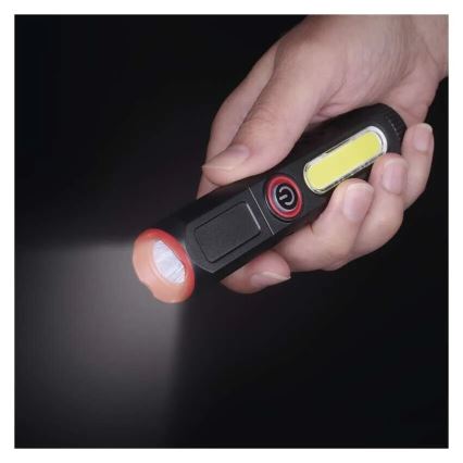 Linterna recargable LED LED/USB/3,7V 120 lm 400 mAh