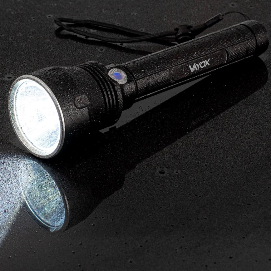 Linterna recargable LED regulable LED/20W/5V IPX5 1570 lm 8400 mAh