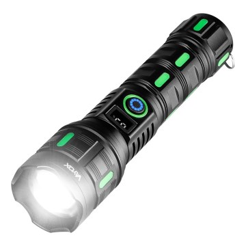 Linterna recargable LED regulable con función de powerbank — 20W/5V IP44 1200 lm 5000 mAh