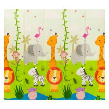 Lionelo - Alfombra de juegos infantil ROBBY