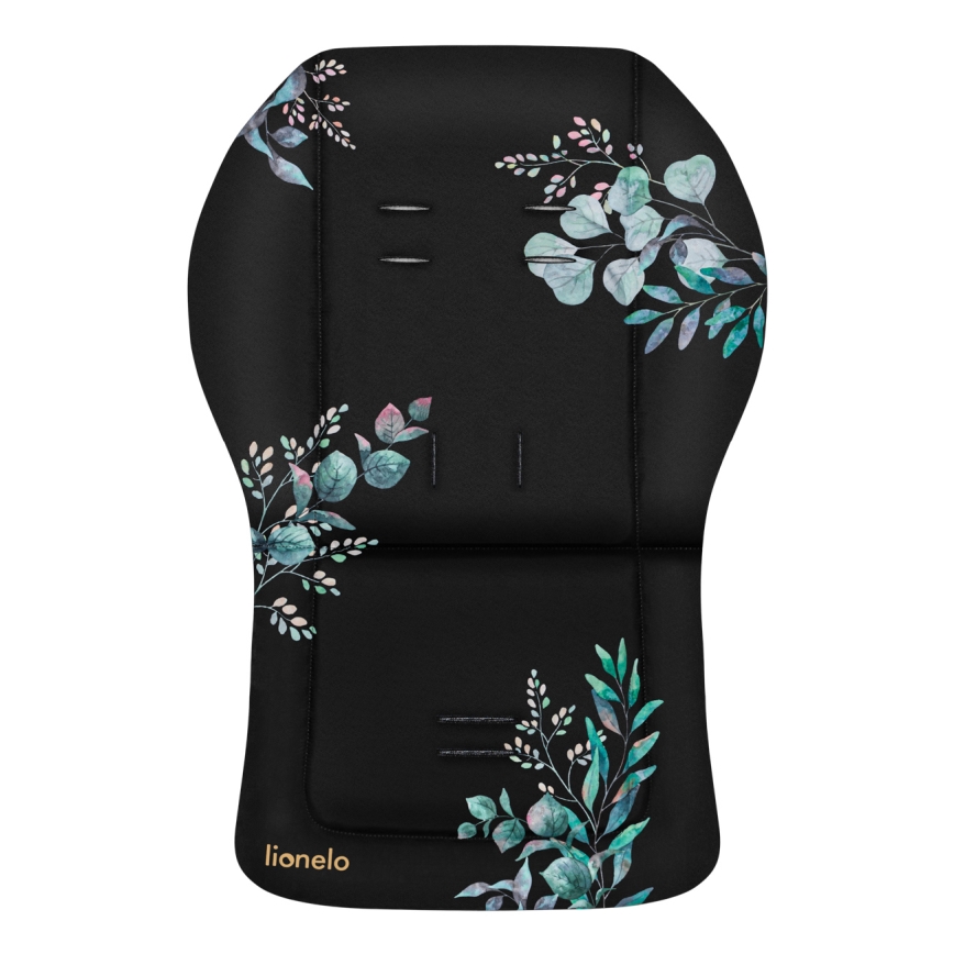 Lionelo - Almohadilla para silla de paseo SEATLINER Golden Moments Black