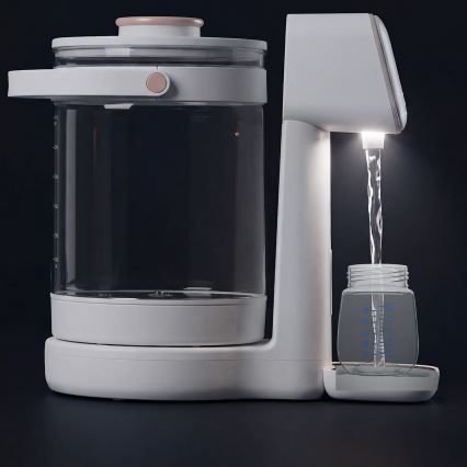 Lionelo - Aparato para preparar leche infantil BABYPRESTO 2.0 1200W/230V Blanco