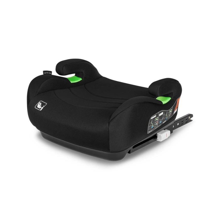 Lionelo - Asiento elevador para coche LUUK FIX i-Size 125-150 cm negro