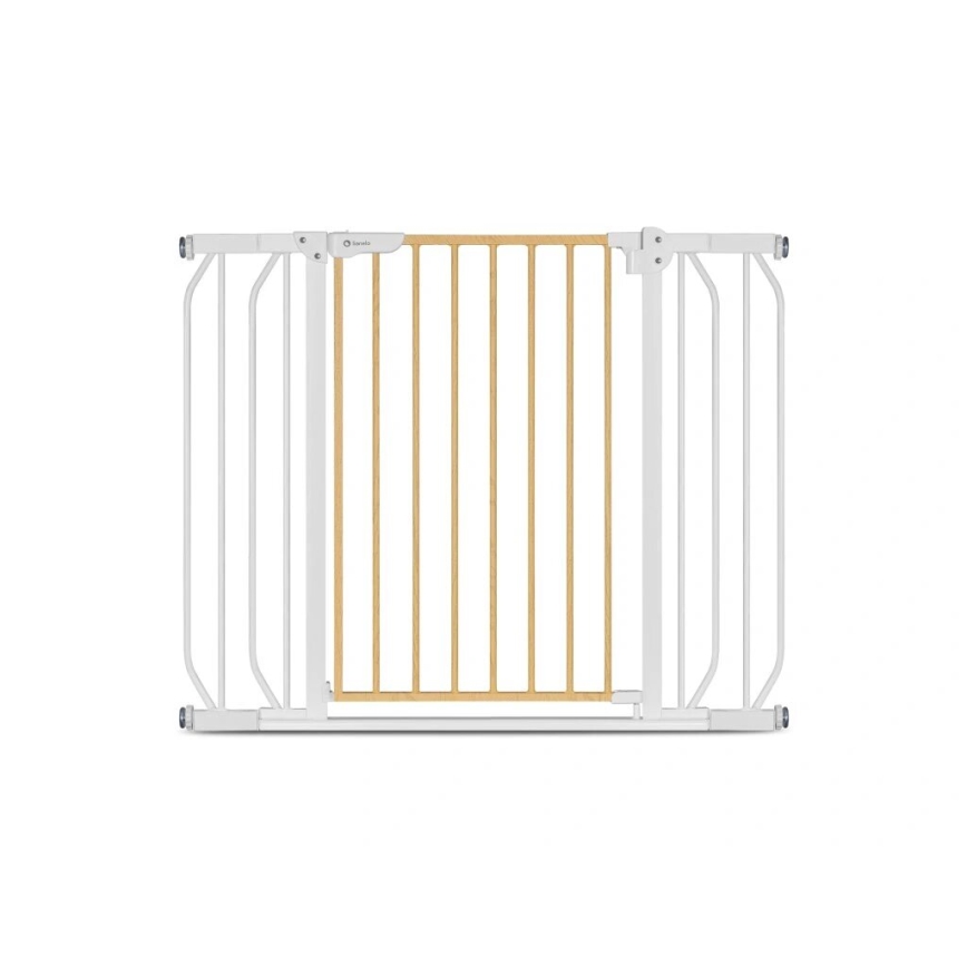 Lionelo - Barrera de seguridad TRUUS SLIM blanca/beige