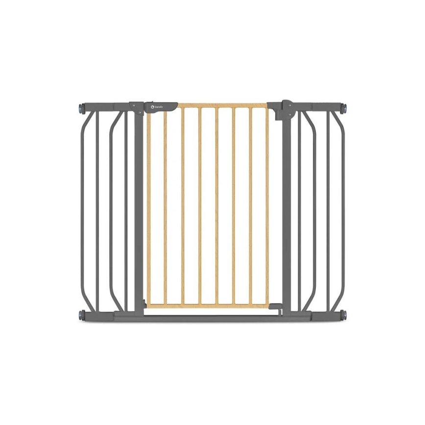 Lionelo - Barrera de seguridad TRUUS SLIM negra/beige