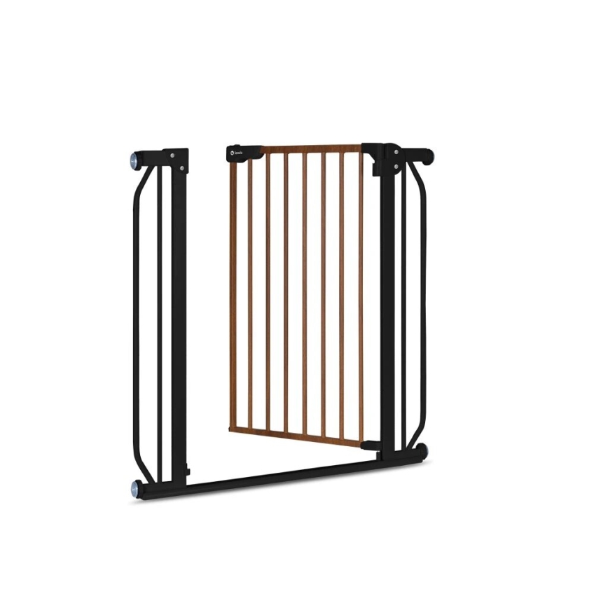 Lionelo - Barrera de seguridad TRUUS SLIM negra/marrón