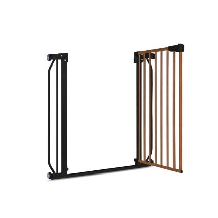 Lionelo - Barrera de seguridad TRUUS SLIM negra/marrón