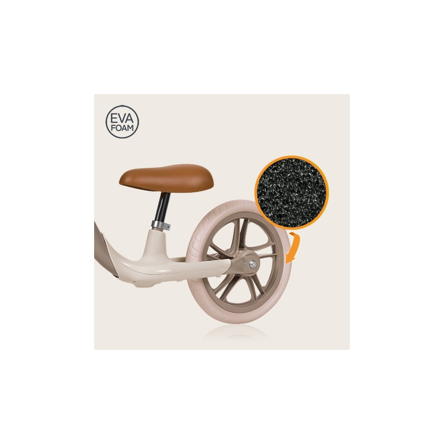Lionelo - Bicicleta de equilibrio ALEX PLUS beige