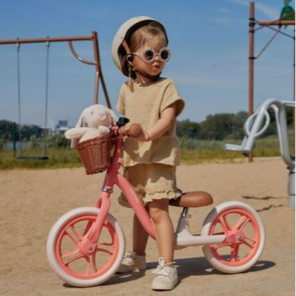 Lionelo - Bicicleta de equilibrio ALEX PLUS rosa