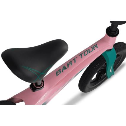 Lionelo - Bicicleta de equilibrio BART TOUR rosa/verde