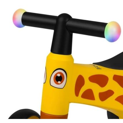 Lionelo - Bicicleta sin pedales SAMMY amarilla