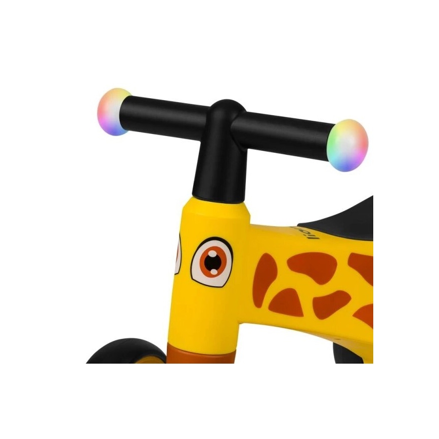Lionelo - Bicicleta sin pedales SAMMY amarilla