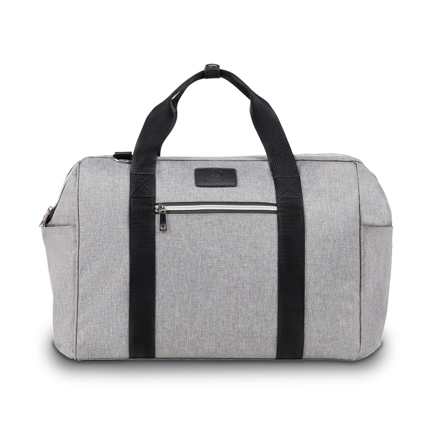 Lionelo - Bolsa de pañales para cochecito IDA Grey Concrete