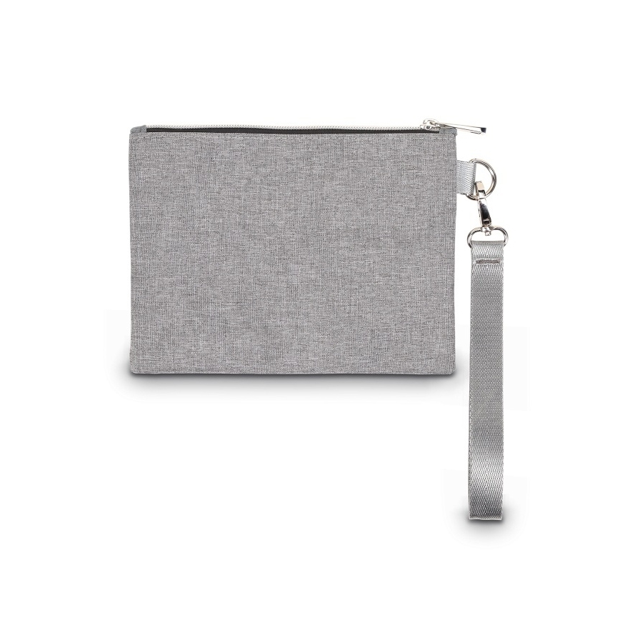 Lionelo - Bolsa de pañales para cochecito IDA Grey Concrete