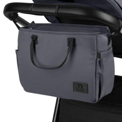 Lionelo - Carrito combinable 3 en 1 LAYLA Gris Piedra