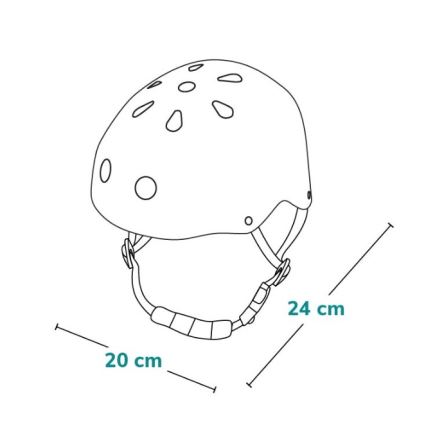 Lionelo - Casco infantil HELMET Arena