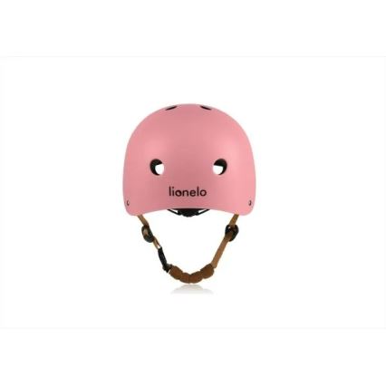 Lionelo - Casco infantil HELMET Rosa