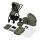 Lionelo - Cochecito combinable 2 en 1 AMBER PLUS Verde Bosque