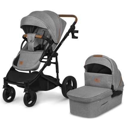 Lionelo - Cochecito combinable 2 en 1 MARI TOUR Gris Piedra